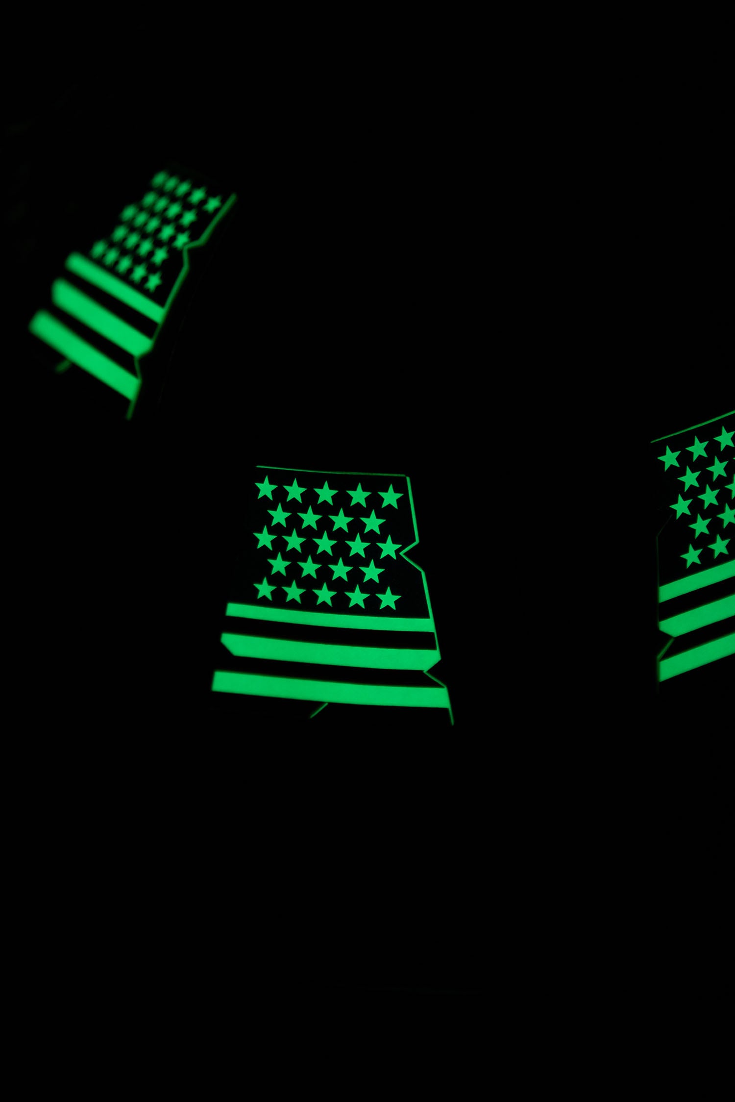 IdentiFire™ American Flag RWB Helmet Tets