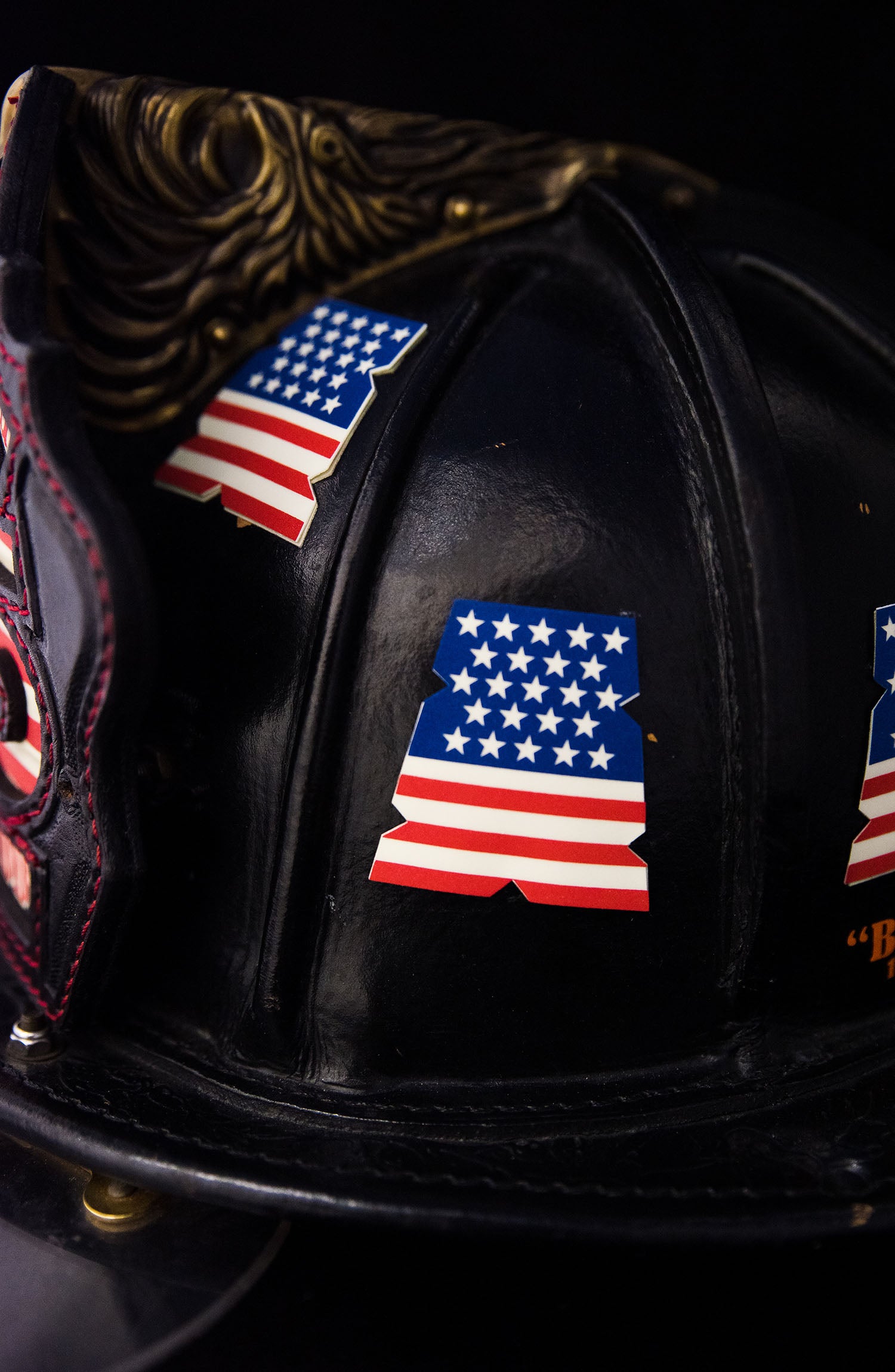 IdentiFire™ American Flag RWB Helmet Tets