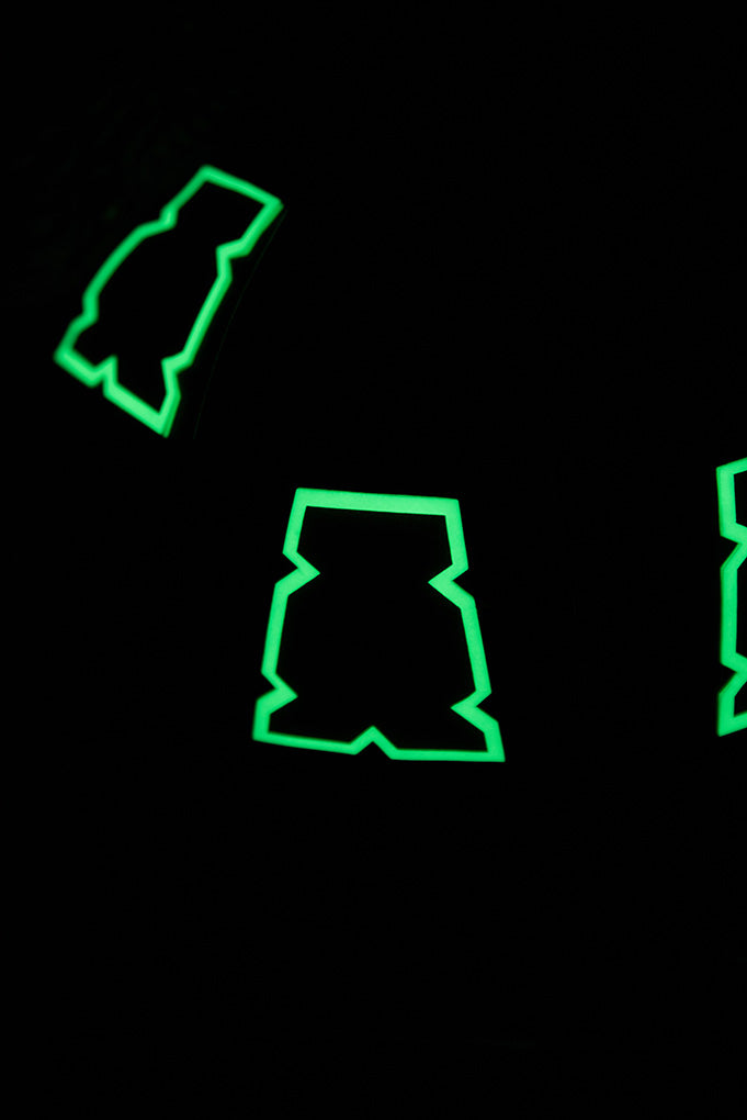 IdentiFire™ Solid Color Tets w/ Glow Border