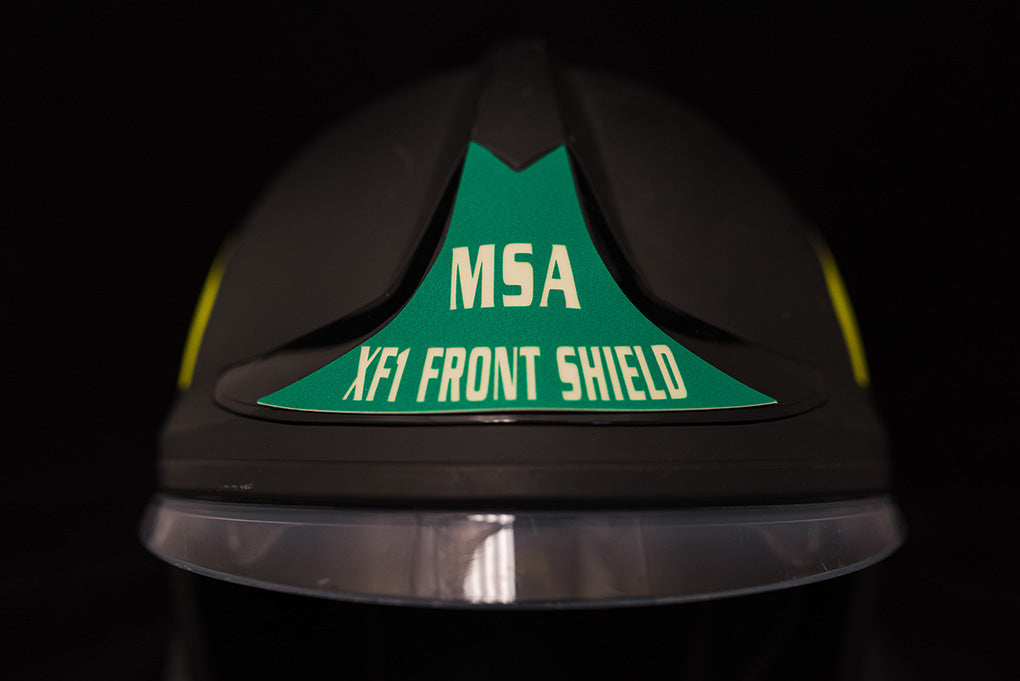 MSA XF1 Front Shield (Decal)