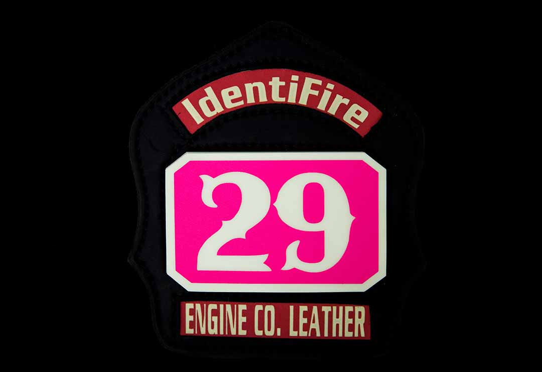 IdentiFire™ PVC Rubber Helmet Shield Passport