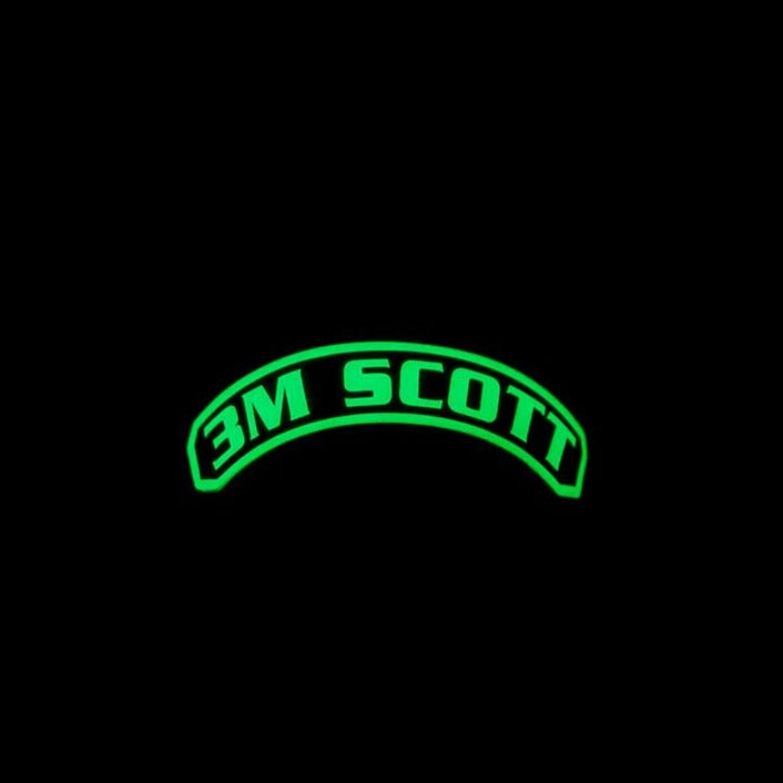 Color Reflective IdentiFire™ Facepiece Nameplate for 3M™ Scott™ AV-3000 HT Facepiece