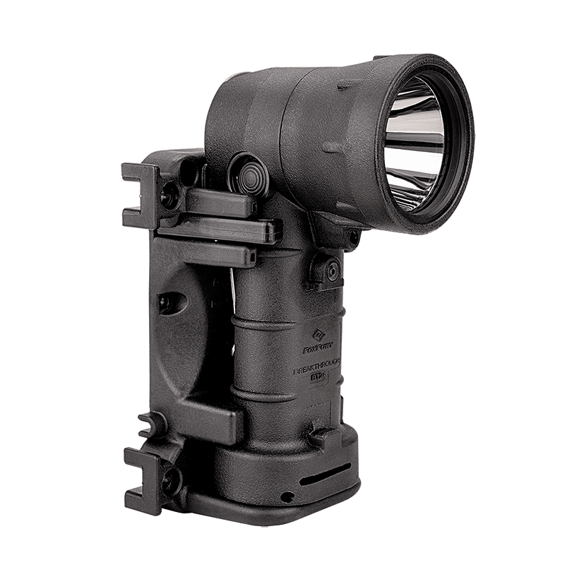 FoxFury Breakthrough BT2+ Rechargeable Right Angle Light, Black