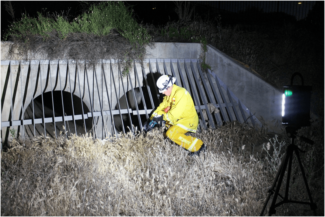 FoxFury Nomad® NOW Portable Scene Light with Remote Activation