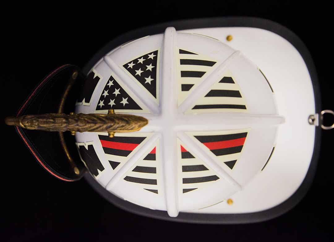 IdentiFire™ American Flag (Crown of Helmet) Decals