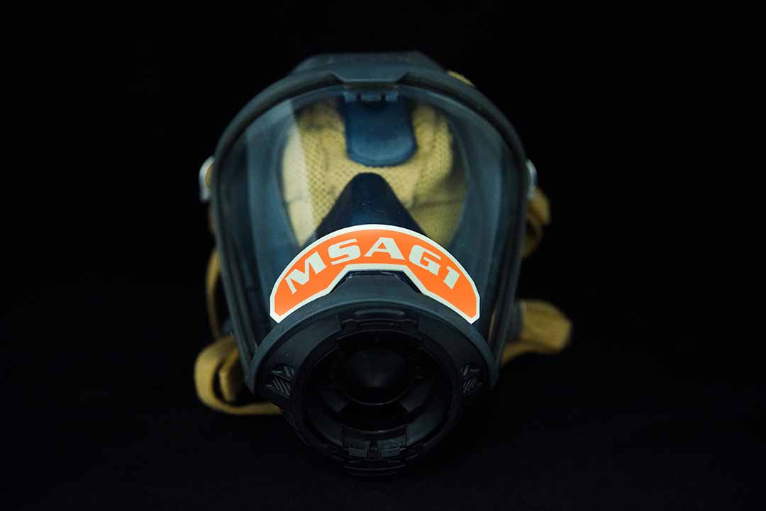 IdentiFire™ MSA *G1* SCBA Facepiece Nameplate