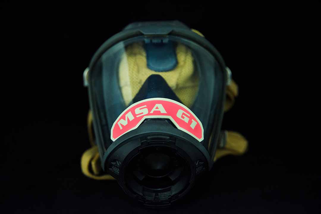 IdentiFire™ MSA *G1* SCBA Facepiece Nameplate
