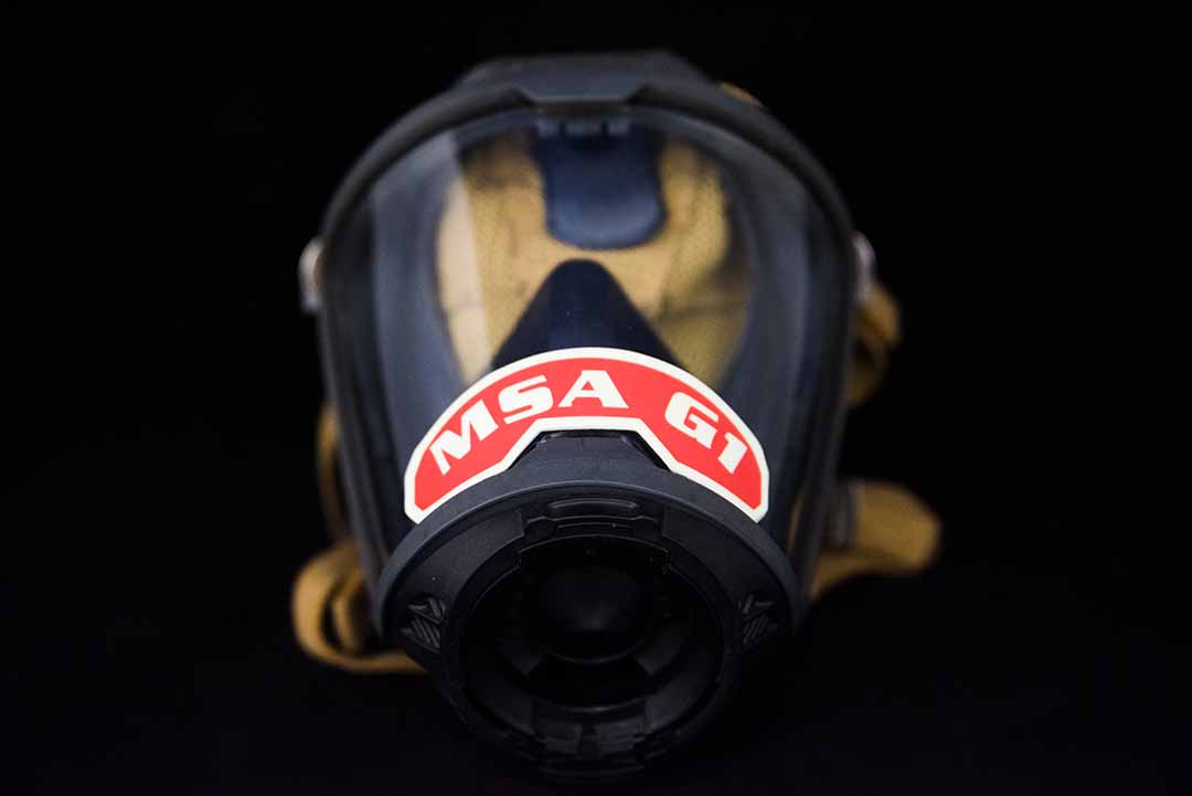 IdentiFire™ MSA *G1* SCBA Facepiece Nameplate