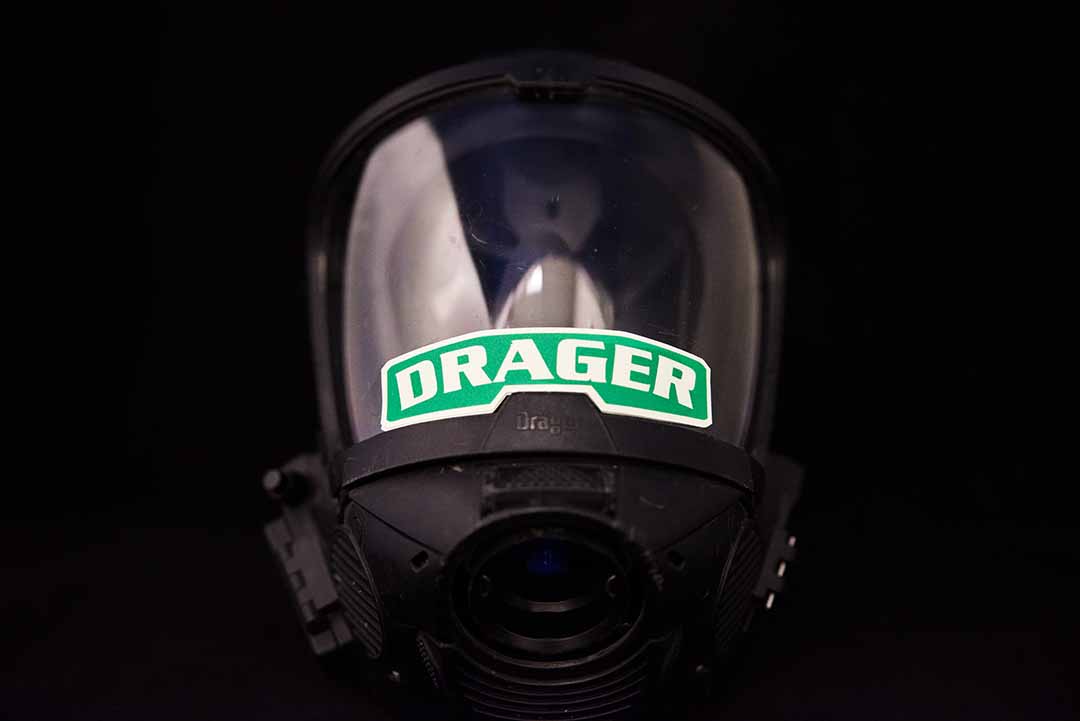 IdentiFire™ Dräger SCBA Facepiece Nameplate