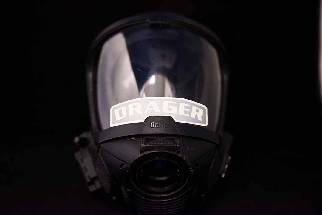 IdentiFire™ Dräger SCBA Facepiece Nameplate