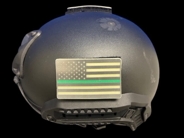 Subdued American Flag PVC Patches