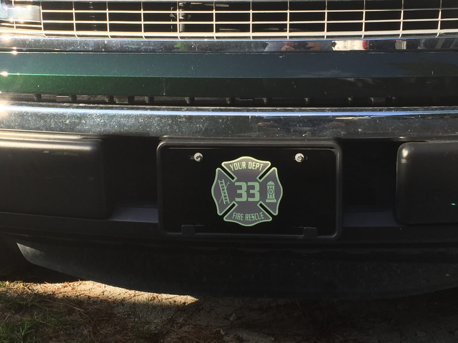 IdentiFire™ Custom Maltese License Plates