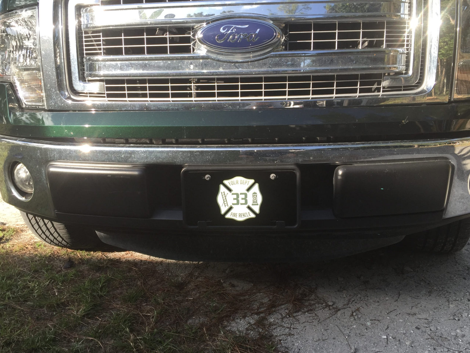 IdentiFire™ Custom Maltese License Plates