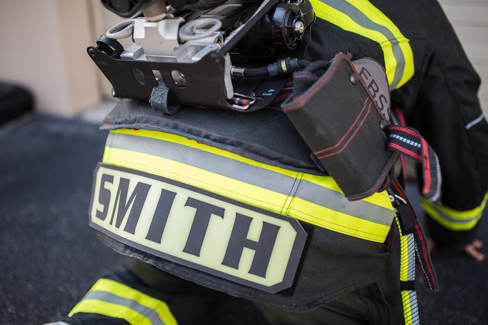 IdentiFire™ Bunker Coat Drop Down Name Tag