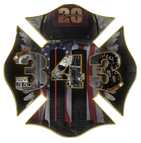 20th Anniversary 9/11 Never Forget Decal Maltese Printed