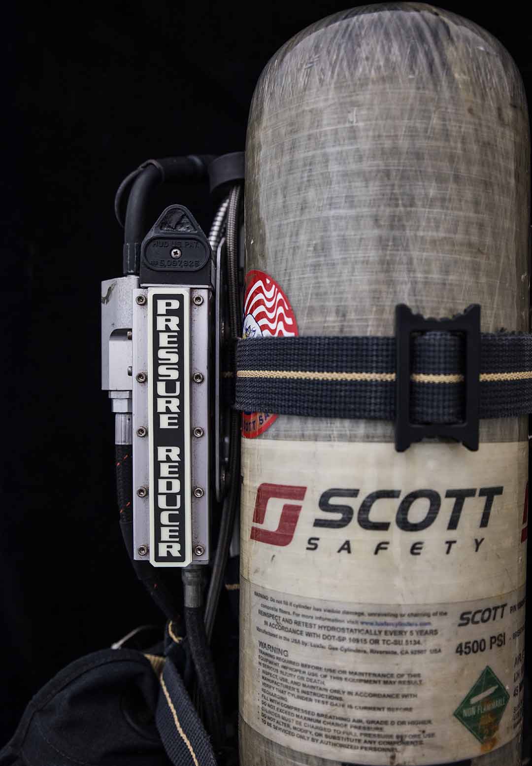 IdentiFire™ Pressure Reducer Decal for 3M™ Scott™ Air-Pak™ SCBA