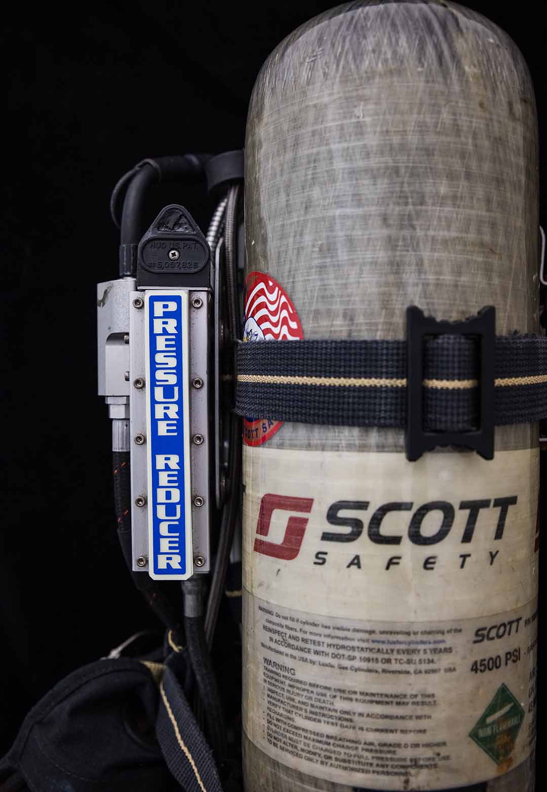 IdentiFire™ Pressure Reducer Decal for 3M™ Scott™ Air-Pak™ SCBA