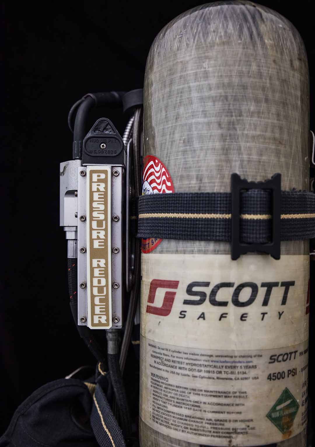 IdentiFire™ Pressure Reducer Decal for 3M™ Scott™ Air-Pak™ SCBA