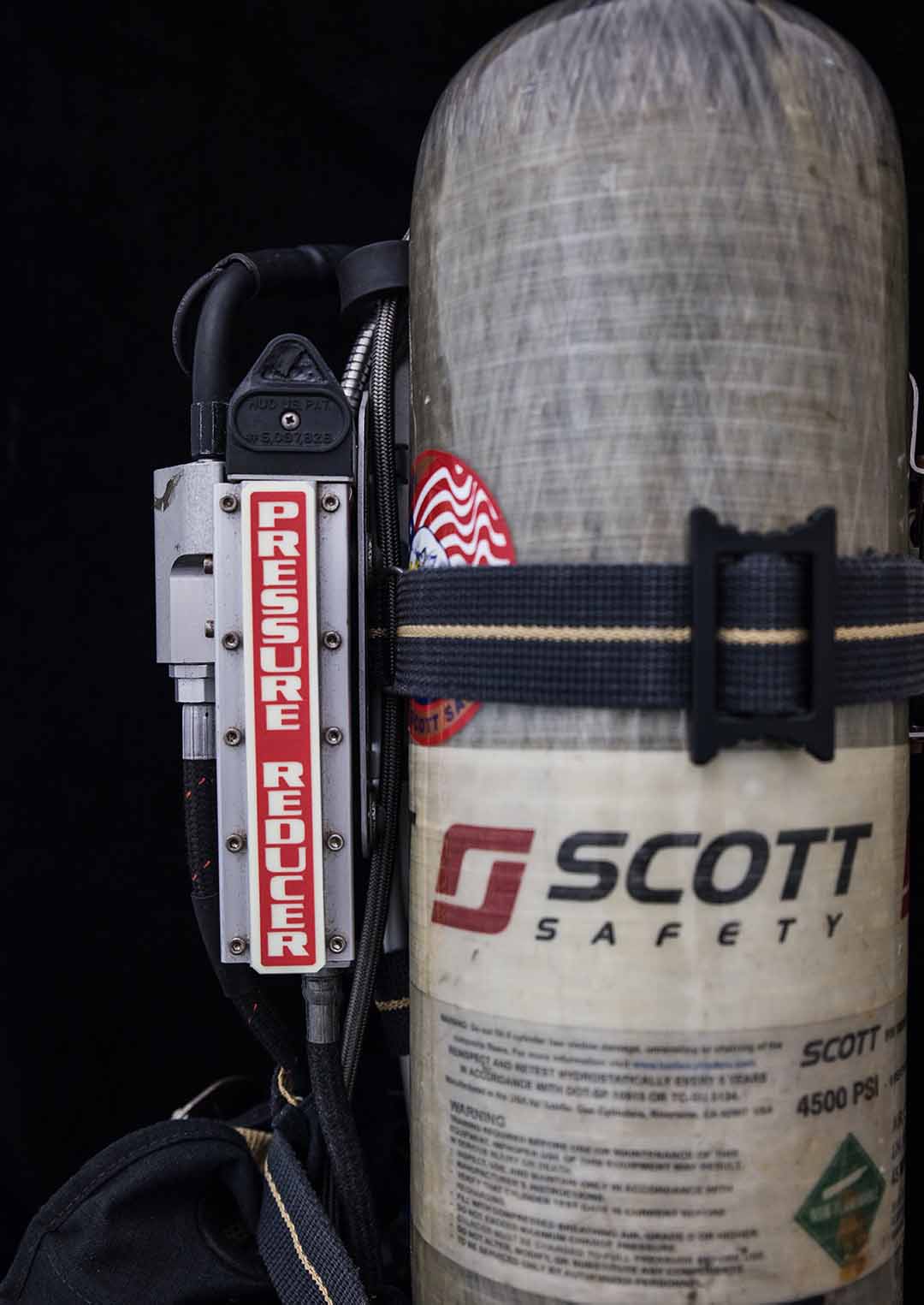 IdentiFire™ Pressure Reducer Decal for 3M™ Scott™ Air-Pak™ SCBA