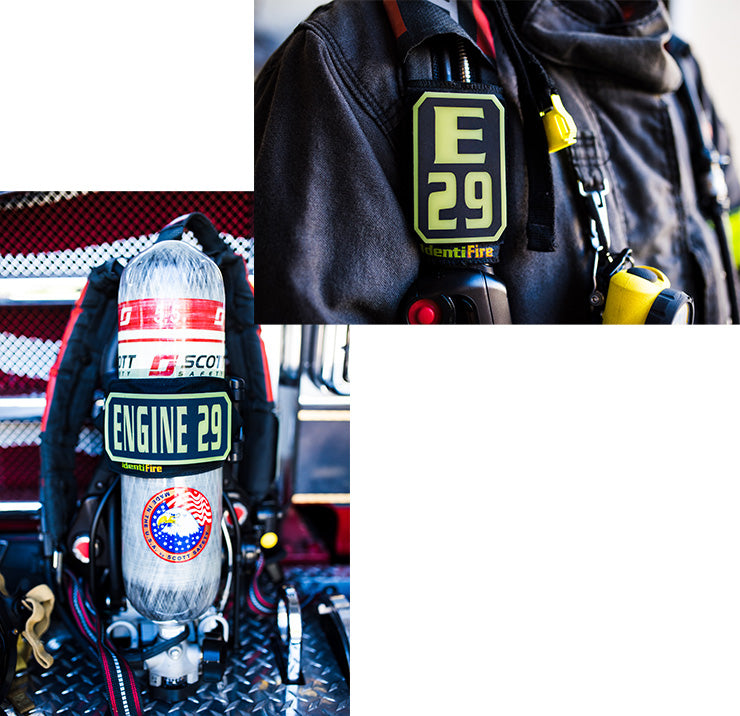 IdentiFire™ SCBA Accountability System - Combo System