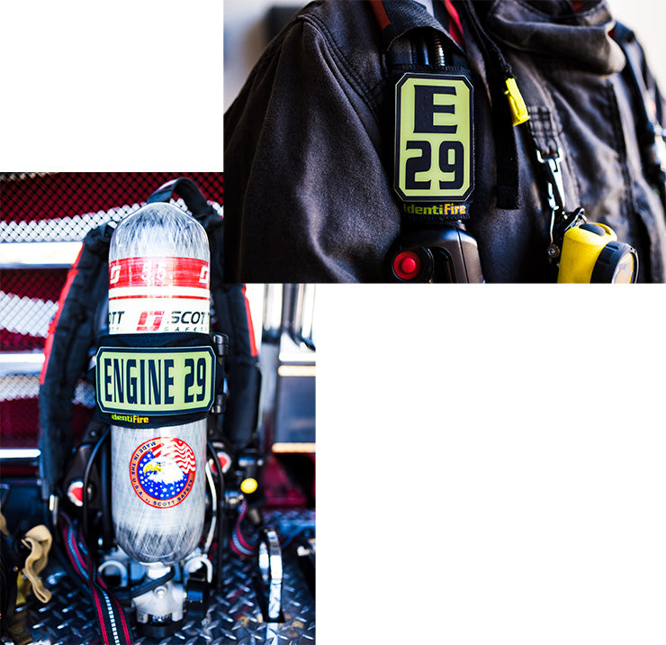 IdentiFire™ SCBA Accountability System - Combo System