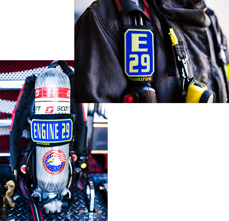 IdentiFire™ SCBA Accountability System - Combo System