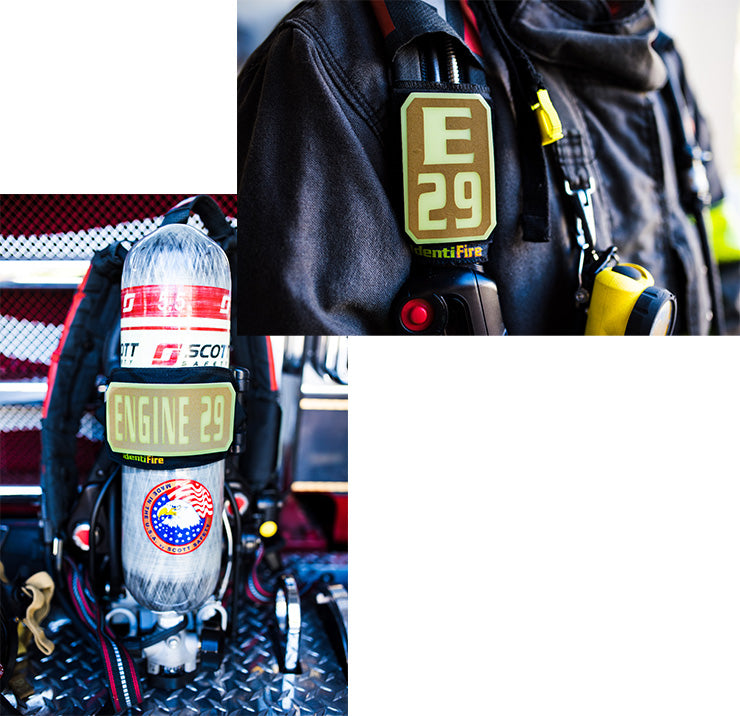 IdentiFire™ SCBA Accountability System - Combo System