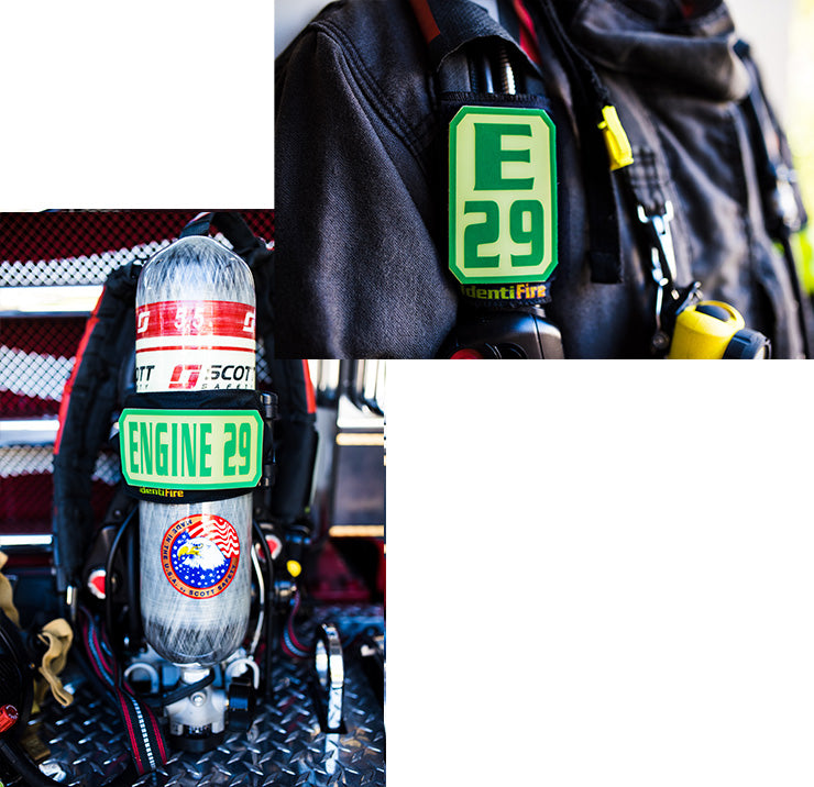 IdentiFire™ SCBA Accountability System - Combo System