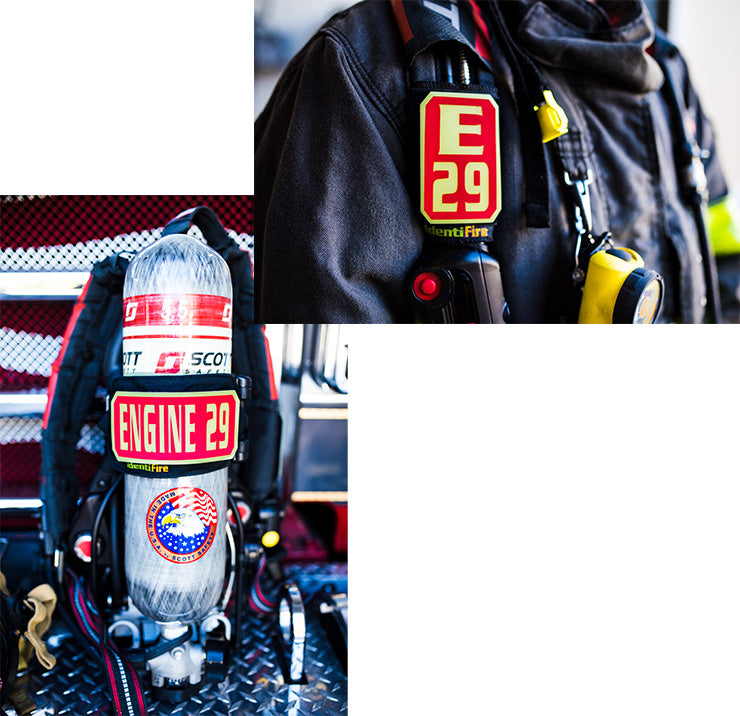 IdentiFire™ SCBA Accountability System - Combo System