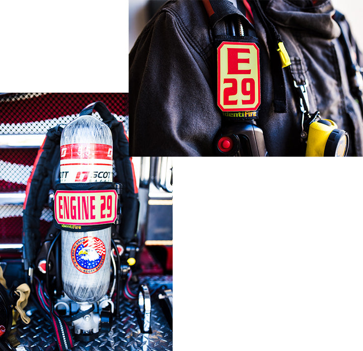 IdentiFire™ SCBA Accountability System - Combo System