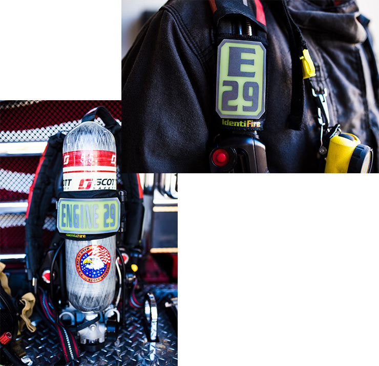 IdentiFire™ SCBA Accountability System - Combo System