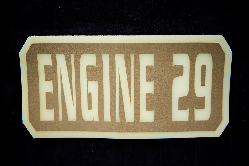 IdentiFire™ SCBA Accountability System - Replacement/Additional Rear Tag