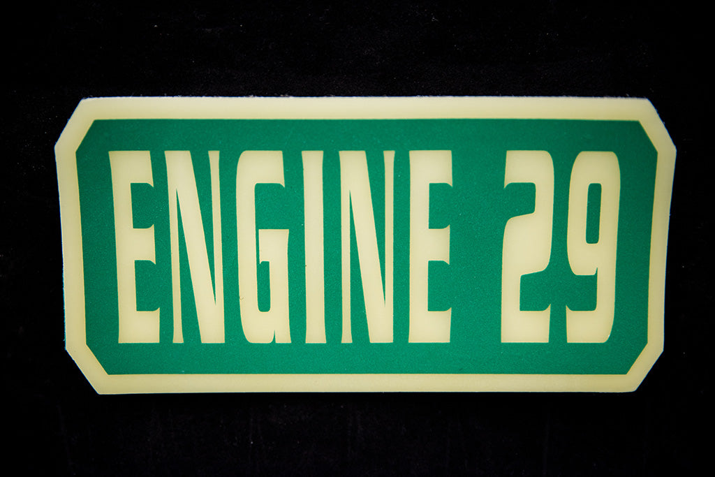 IdentiFire™ SCBA Accountability System - Replacement/Additional Rear Tag