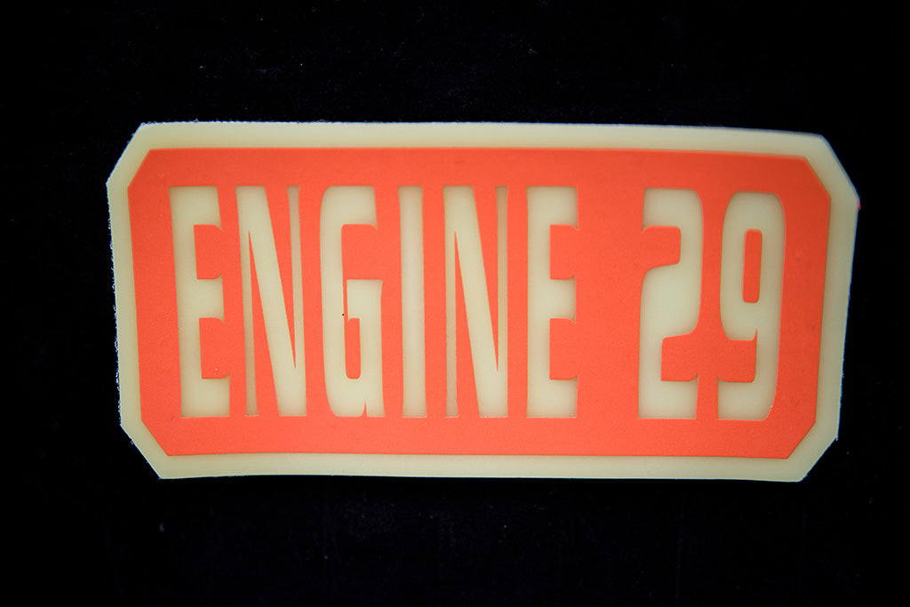 IdentiFire™ SCBA Accountability System - Replacement/Additional Rear Tag