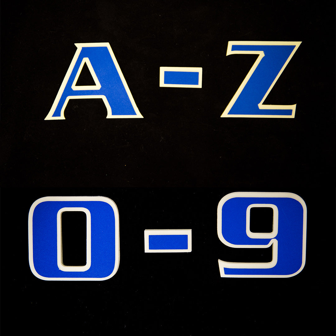 IdentiFire™ Custom Letters/Numbers 1 or 2″ Tall