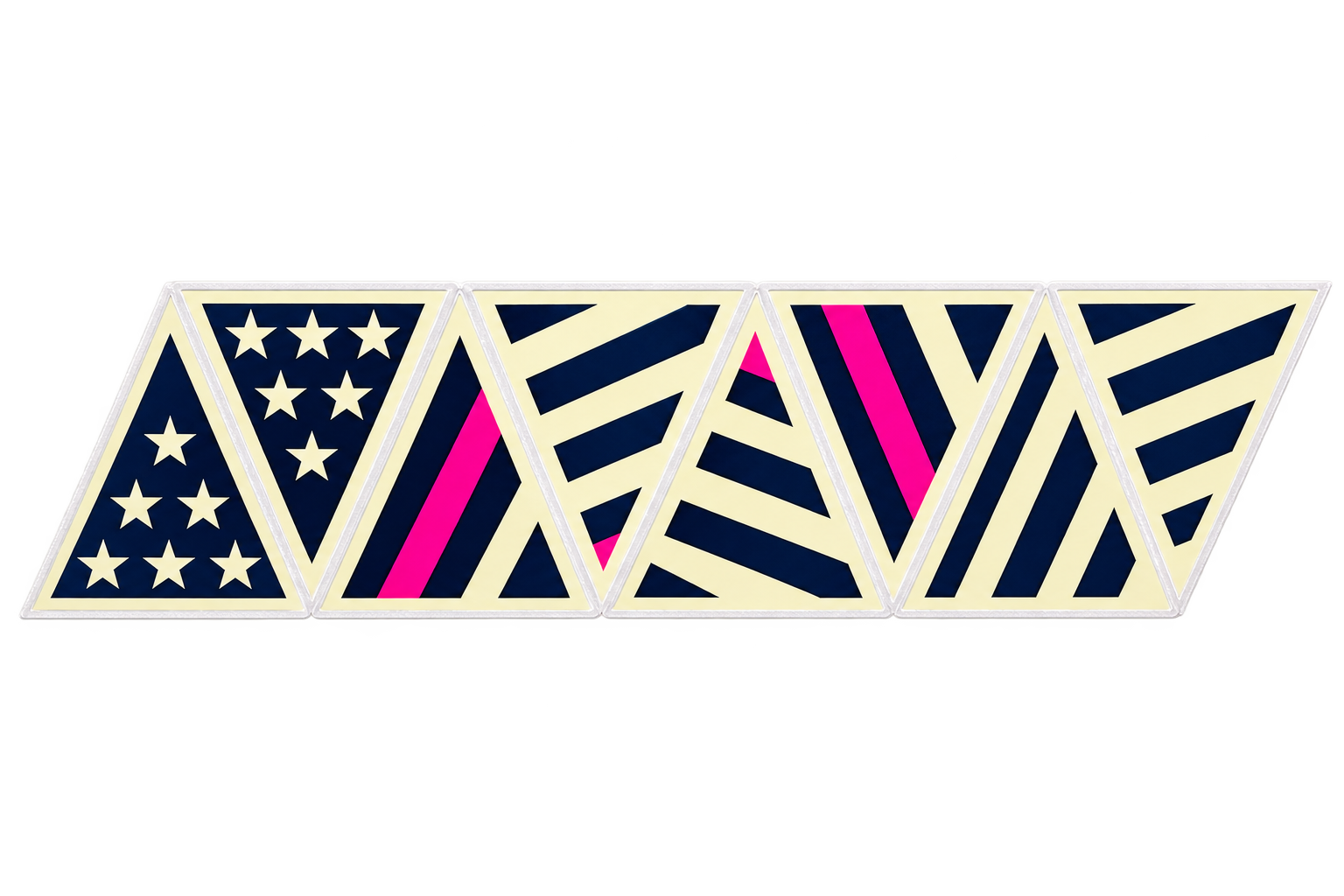 IdentiFire™ American Flag (Crown of Helmet) Decals