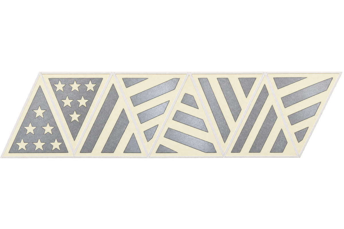 IdentiFire™ American Flag (Crown of Helmet) Decals