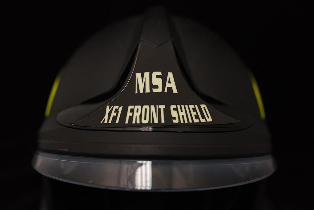 MSA XF1 Front Shield (Decal)