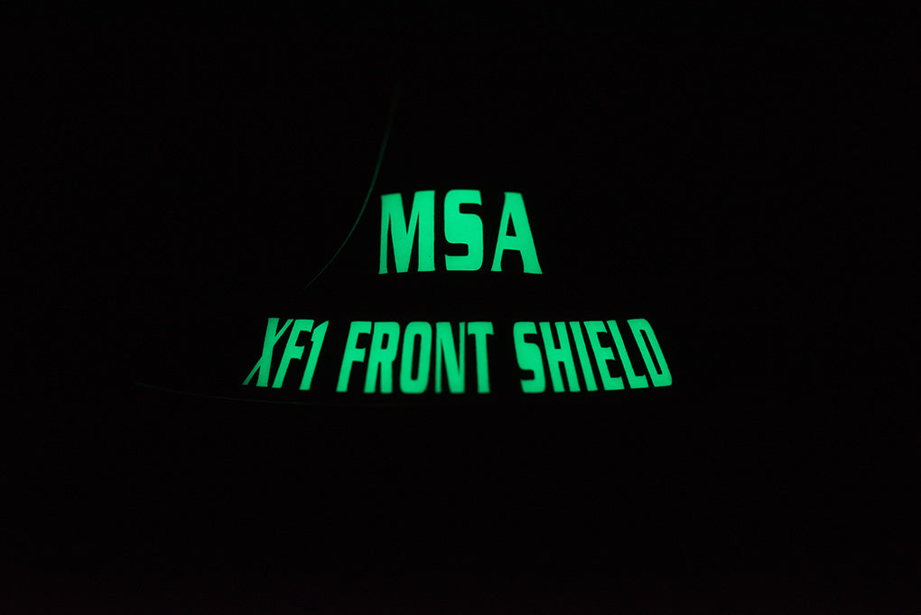 MSA XF1 Front Shield (Decal)