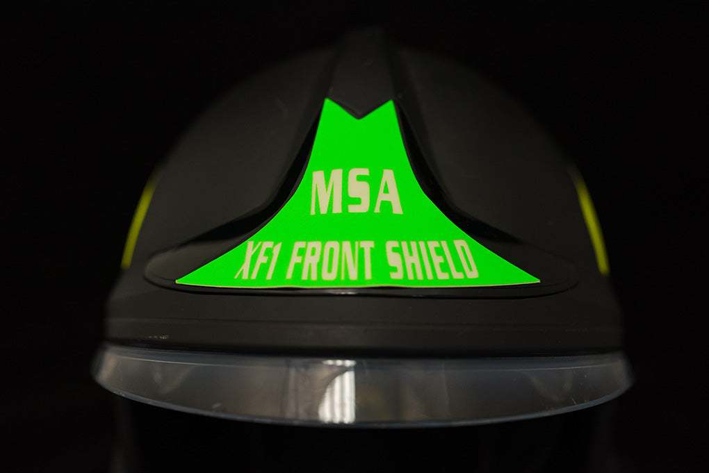 MSA XF1 Front Shield (Decal)