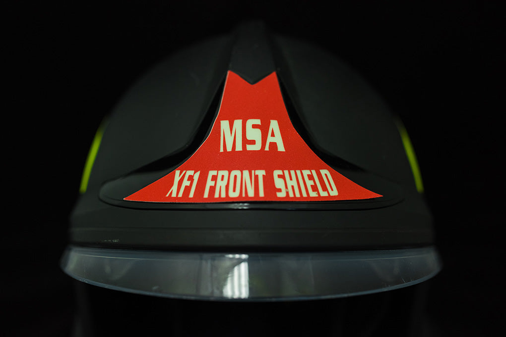 MSA XF1 Front Shield (Decal)