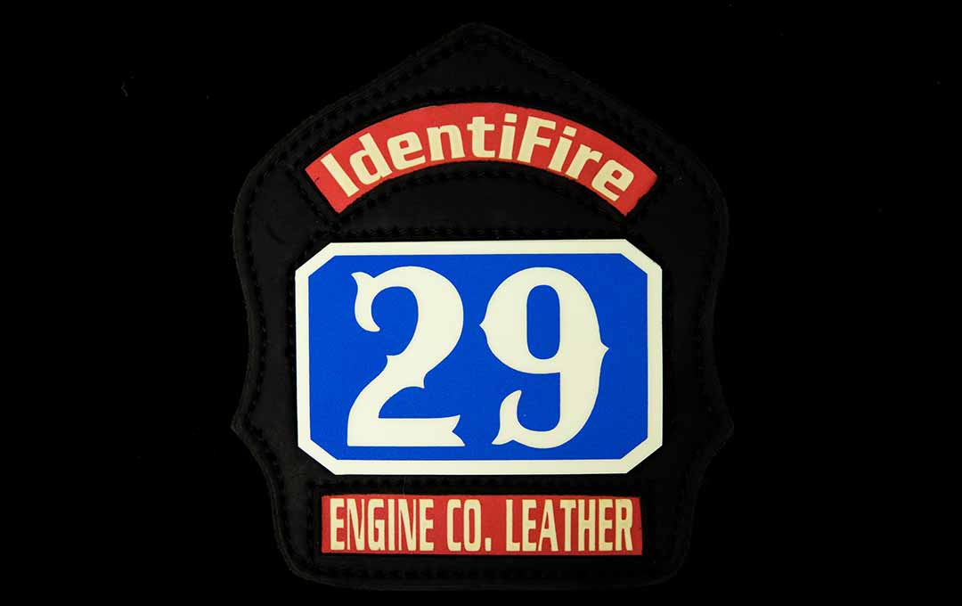 IdentiFire™ PVC Rubber Helmet Shield Passport