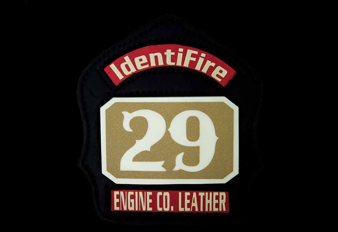 IdentiFire™ PVC Rubber Helmet Shield Passport