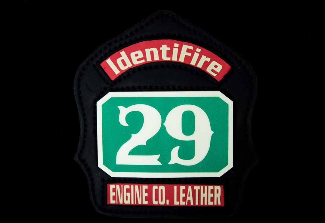 IdentiFire™ PVC Rubber Helmet Shield Passport