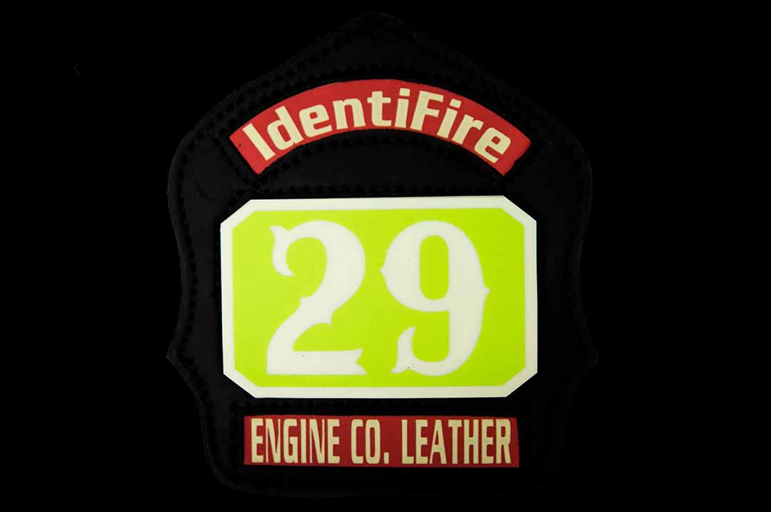 IdentiFire™ PVC Rubber Helmet Shield Passport