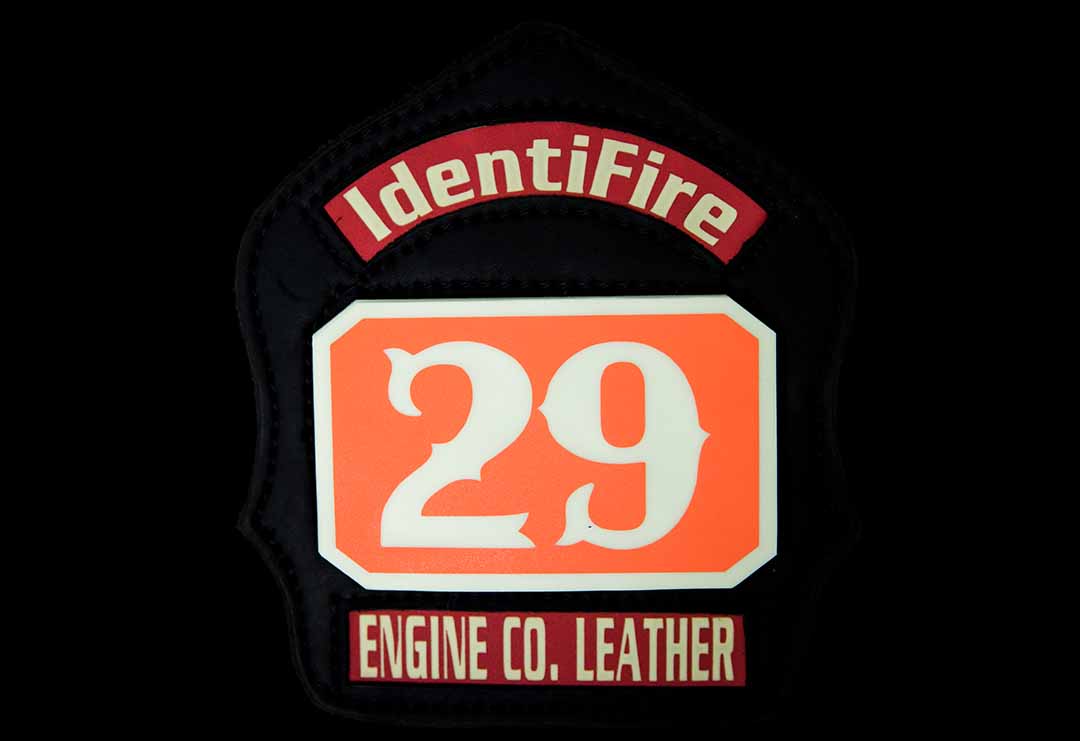 IdentiFire™ PVC Rubber Helmet Shield Passport