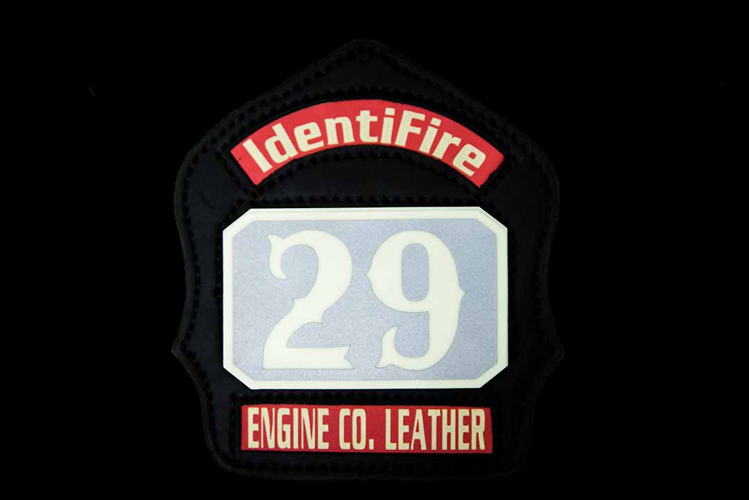 IdentiFire™ PVC Rubber Helmet Shield Passport