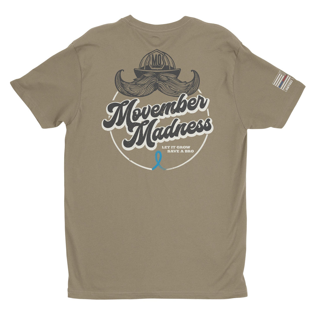 Unisex Movember Madness Graphic Tee