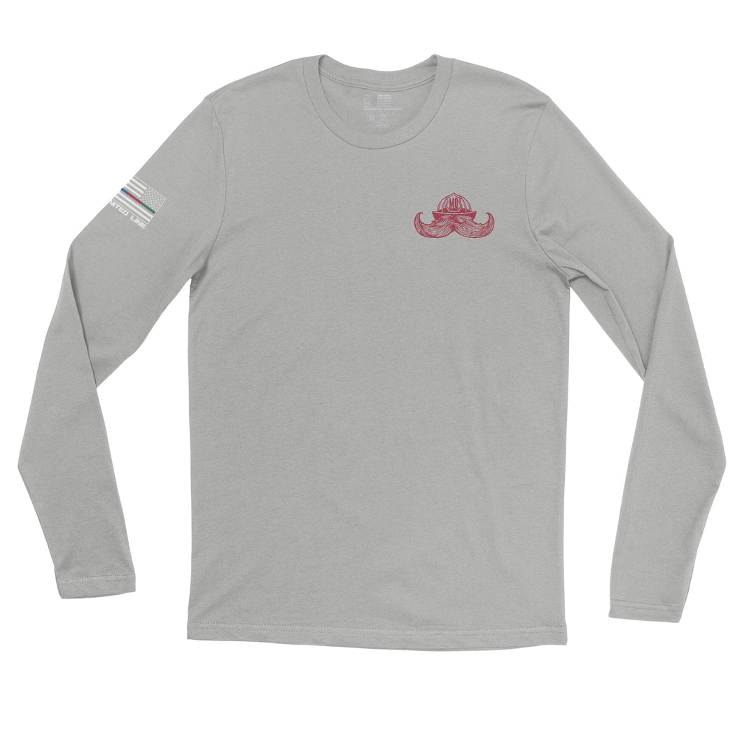 Unisex Movember Madness Graphic Tee Red Mustache