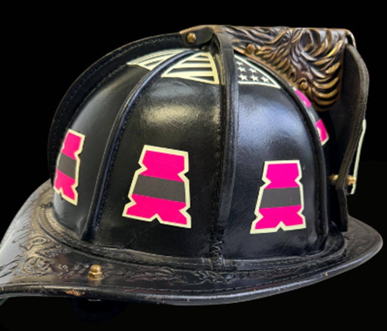 Black Tets with Think Pink Line